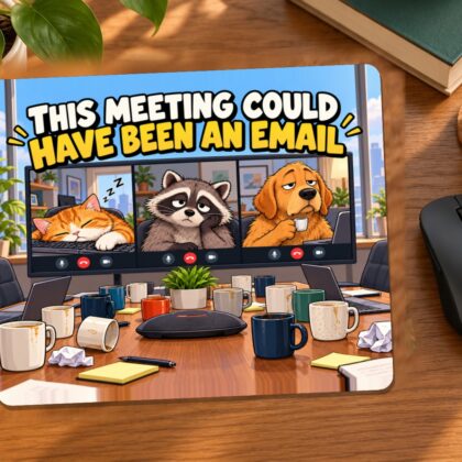 This Meeting Could Have Been an Email Mouse Pad