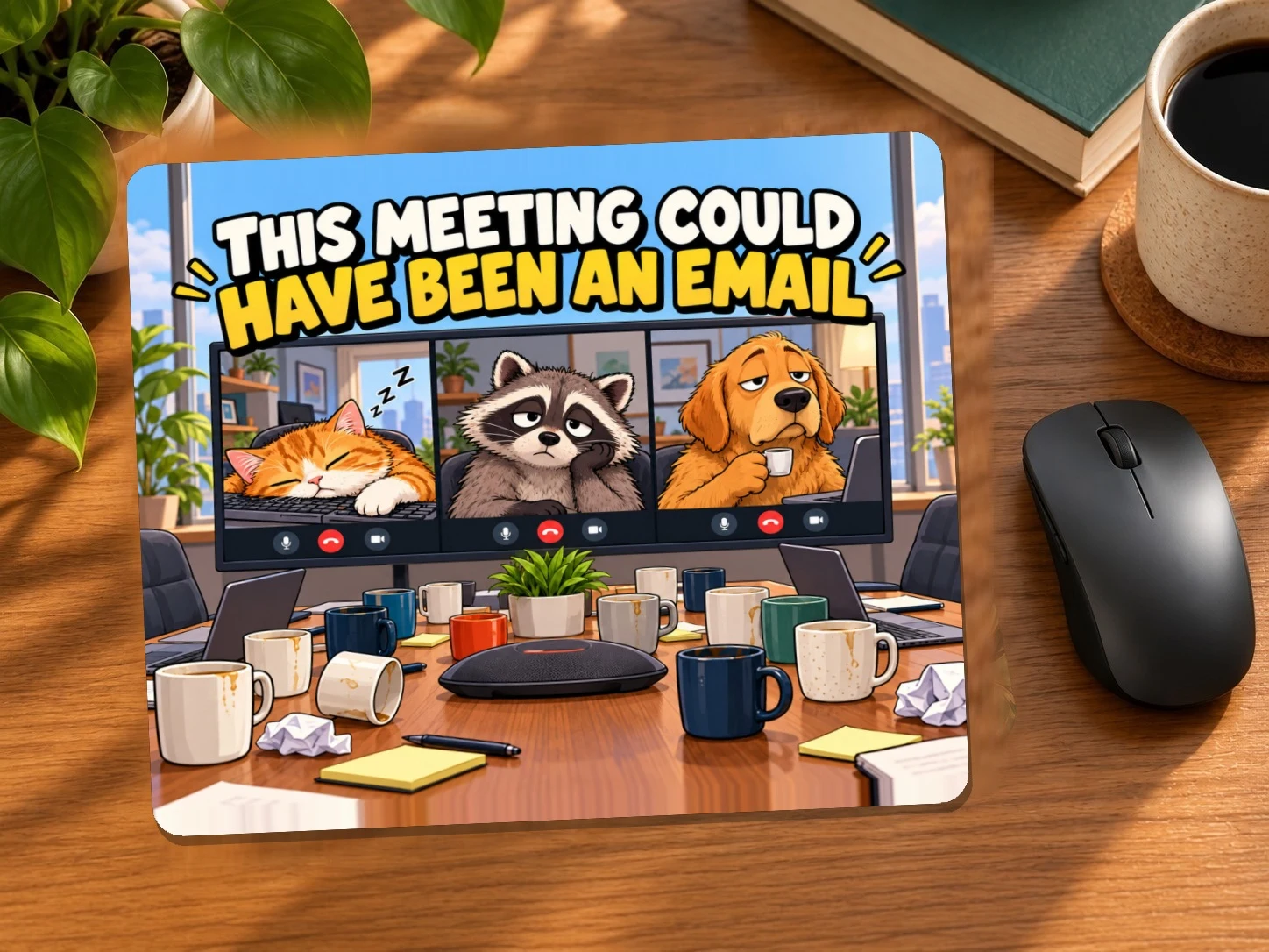 This Meeting Could Have Been an Email Mouse Pad
