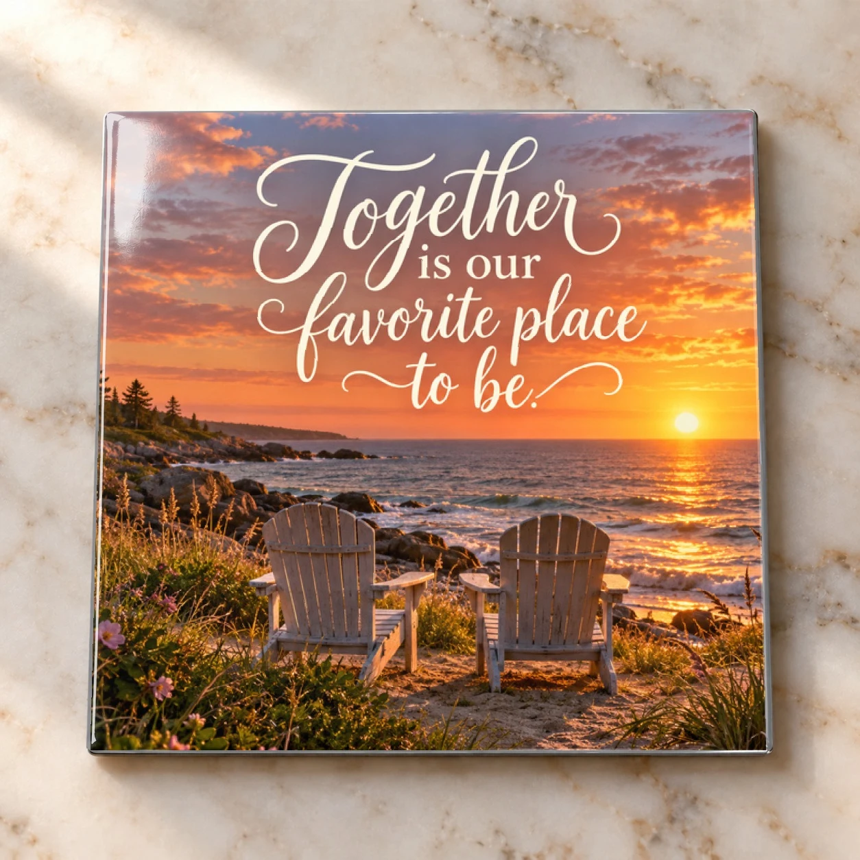Together Is Beautiful Family Sentiment Magnet Magnet