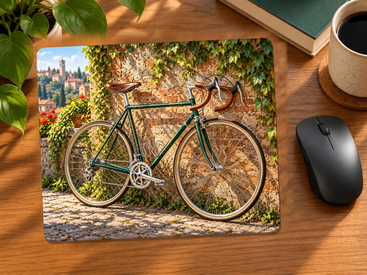 Urban Bicycle Still Life Mouse Pad