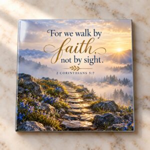 Walk by Faith Magnet Magnet