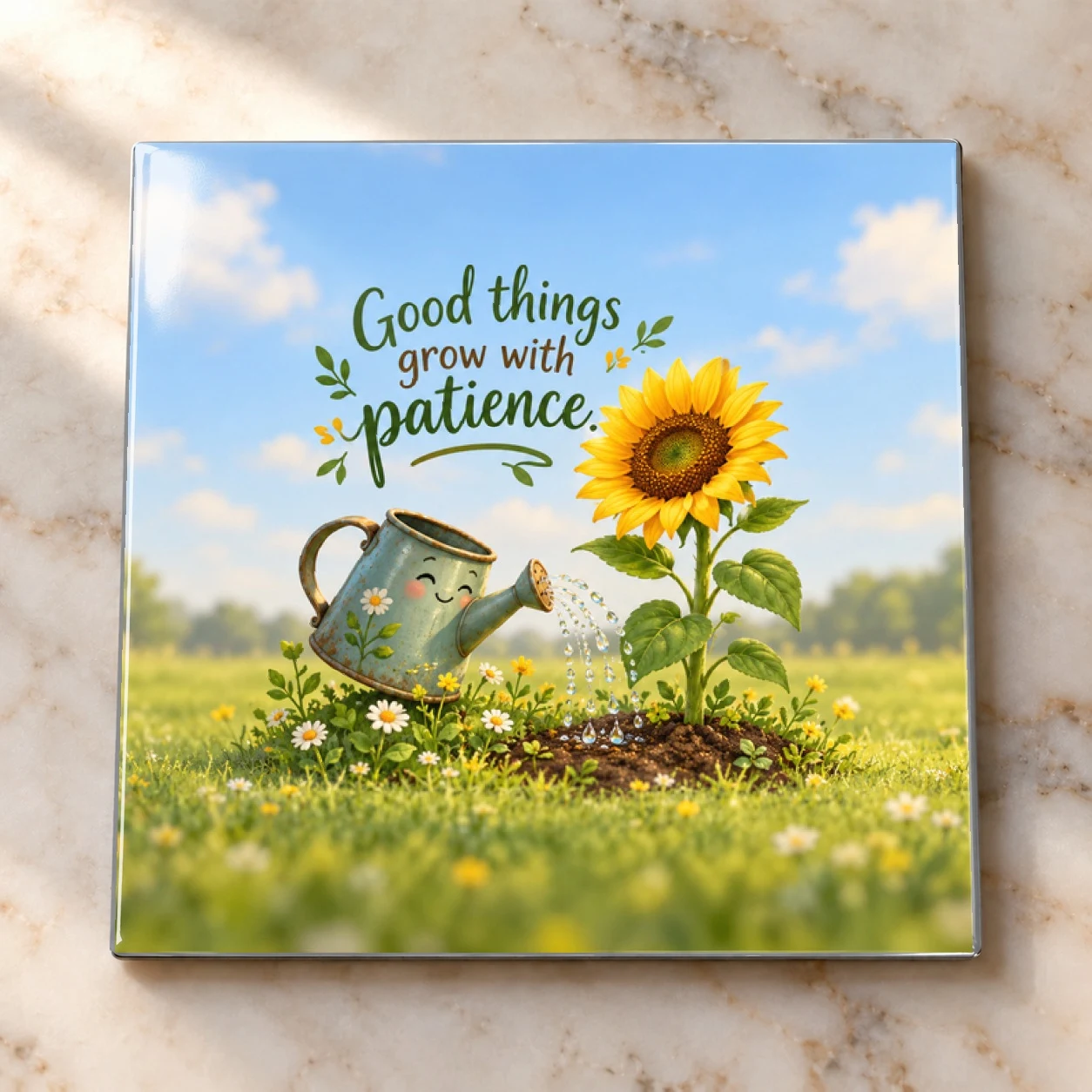 Water and Patience Magnet Magnet