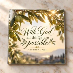 With God Magnet Magnet